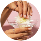 Маникюр комбинированный