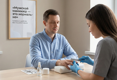 Мужской маникюр что это